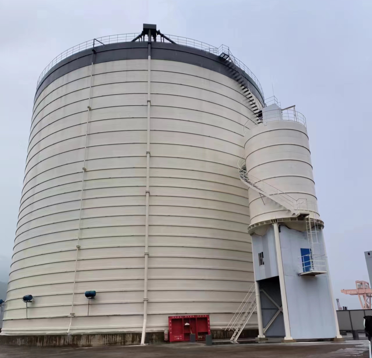 云溪10万吨水泥钢板库